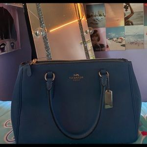 Coach Blue Bag